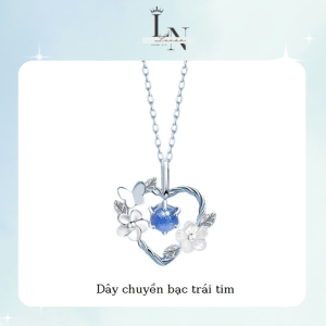 Dây chuyền bạc trái tim