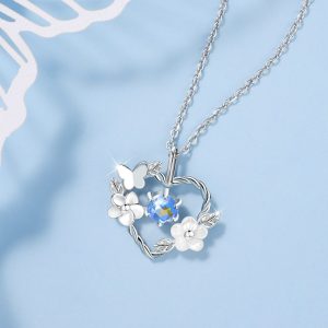 Dây chuyền bạc trái tim